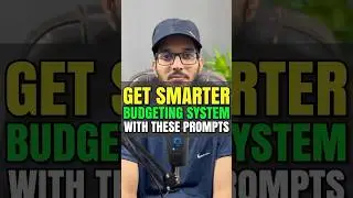 Get Smarter Budgeting System With AI Prompts #budget #budgeting #money #expenses #hafizmugheera #fyp