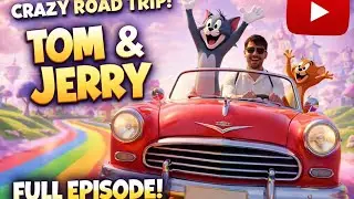 Tom Jerry Funny Car Ride 😂 | Cartoon Song | Trending Kids Video 2026