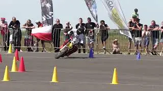 Surron Storm Bee 10kw in9th Moto Gymkhana European Championship 2023 2nd run - Jarosław Celmer 21st
