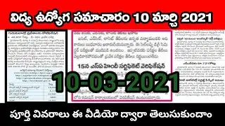 LATEST JOBS NOTIFICATION  IN TELUGU AP || LATEST NEWS|| abtelugutech