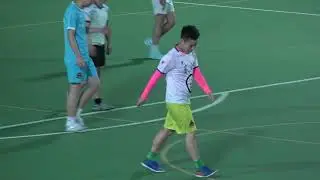 駿昇迎三 Teen United(白綠) vs 獅子山A40(藍) 上半場