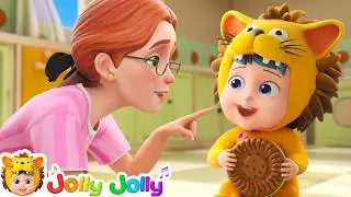 Johny Johny Yes Mama🍪 | Learn Good Habits | Mommy Version | Jolly Jolly - Nursery Rhymes
