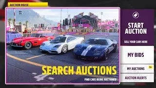 Forza Horizon 5 - Auction House Viewing Bug