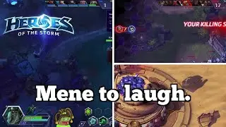 Daily Heroes of the Storm Moments: Mene to laugh.
