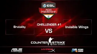 Match 1 | CS:GO Finals - Team Brutality Vs Invisible Wings | Challenger #1