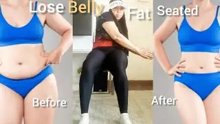 🔥12 MIN  Lose  Belly  Fat  Sitting  DOWN / SEATED    ABS  WORKOUT  🔥🔥
