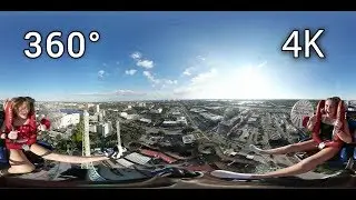 World tallest Sling Shot 360° on-ride 4K POV Magical Midway