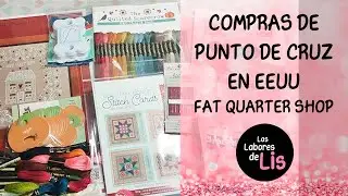 Super compras en EEUU Punto de Cruz ❤ Fat Quarter Shop #flosstube #embroidery #shopping #patchwork
