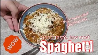 How to cook spaghetti - low cost