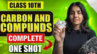 Carbon and Its Compounds Class 10 | One Shot Complete Chapter 4 | Science Rapid Revision 