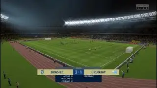 FIFA 20 Brasil v Uruguay gameplay PS4