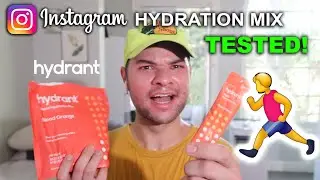 Trying Instagram Products! Hydrant Quick Hydration Drink Mix Review