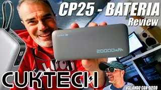 CUKTECH CP25 - DRUMS Review - TRAVELING WITH DIEGO