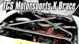 TCS Motorsports MR2 X Brace (How To Install)