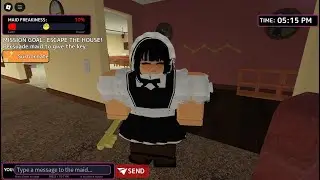 How to escape in Convince the crazy maid to let you free (Roblox)
