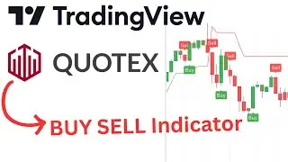 Quotex TradingView Bangla 🇧🇩 | Binary Trading Course 2025 | Best TradingView Buy/Sell Indicator