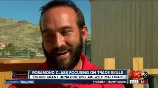 Rosamond vocational class receives $10,000 grant
