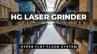 Laser Floor Grinder for VNA Floors | DIN 18202 & DIN 15185