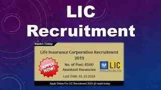 LIC Recruitment 2019 | 300 Assistant, Associate & Assistant Manager Jobs