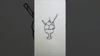 #icecream #drawing #art #easyandsimple #shorts