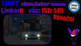 Simt - Linka Q 15Tr 549 vánoční