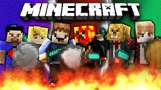 MINECRAFT YOUTUBER SHOWDOWN! | POOFLESS vs MEROME vs VIKKLAN
