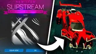 BLACK SLIPSTREAM IN THE ROCKET LEAGUE ITEM SHOP!