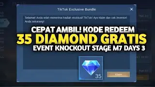 CEPAT AMBIL! KODE REDEEM 35 DIAMOND GRATIS EVENT SIARAN LANGSUNG GO1 M7 CARNIVAL MLBB 2026 DAYS 3