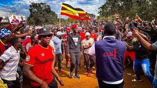How Bobi Wine arrived for Nalukoola's Final Campaign Rally in Komamboga