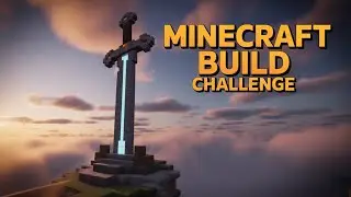 I Build a MASSIVE Sword Statue in Minecraft!