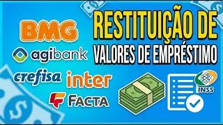 INSS  SAIU a LISTA de BANCOS que vão DEVOLVER VALOR em EMPRÉSTIMOS para APOSENTADOS E PENSIONISTAS