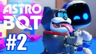 Astro Bot - Full Gameplay Part 2 - Gorilla Nebula 100%