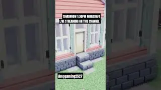 MINECRAFT LIVE STREAMING #shorts #shortsfeed #minecraft #livestream #trending