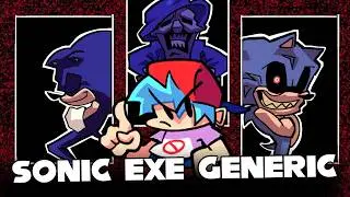 FNF | VS SONIC EXE GENERIC | (GAME OVER) (SONIC.EXE) (MAJIN) (LORD X)