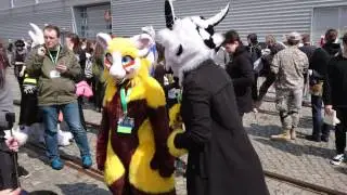 Pyrkon 2017 - Fursuit walk