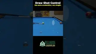 Draw Shot Control Drill