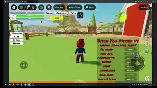 animal simulator kill grind method, with scripts and using 2 accounts