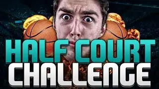 CRAZY HALF COURT CHALLENGE! NBA 2K15 MY TEAM VS NICKTHEBULLSFAN