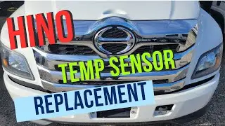 Замена датчика температуры охлаждающей жидкости Hino