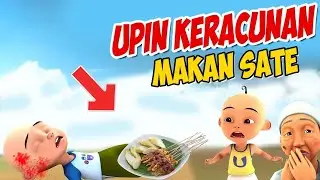 Upin ipin Keracunan makan Sate ! Opah kaget GTA Lucu