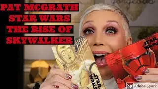 Two Eye Looks featuring Pat McGrath The Rise of Skywalker Galactic Gold and Dark Galaxy Palettes