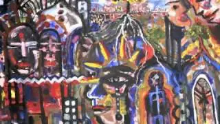Tunisian Collaborative Painting in America Slideshow