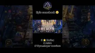 Epic comeback with 3 ⭐ Karina and 6 Astro 6 Wyrmslayer warriors#mlphilippines#magicchess#mlindonesia