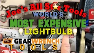 Инструменты Joe&rsquo;s AllStar: самая дорогая в мире лампочка, мини-ключ Torx и отвёртки Gearwrench, плоскогубцы