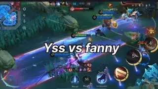 Gameplay full yss vs fanny #mlbb #yssmlbb #mobilelegends 