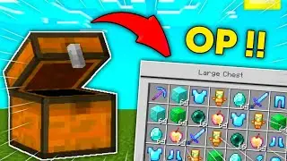 Minecraft, But Chest Give SUPER OP Items...