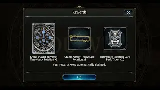 Completed the Throwback Rivayle Grandmaster Trials and became a Grandmaster for the first time