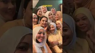 VIDEO KENANGAN SAMBUT HARI LAHIR, NADIA KESUMA PAKAI TUDUNG HITAM