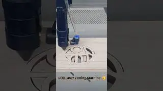 How CO2 Laser Cutting Machine Output looks and why you need one for Wood Cutting? #co2lasercutting