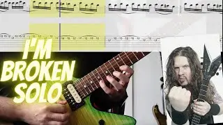 I'm Broken Solo (With Guitar Tabs) - Dimebag Darrell - Pantera